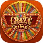 Icona per il download dell'app di Crazy Time su Android e iOS