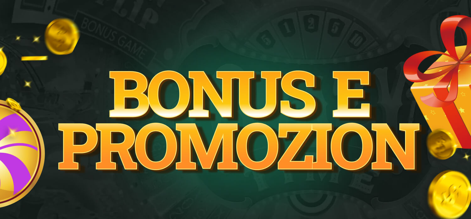 Bonus e promozioni