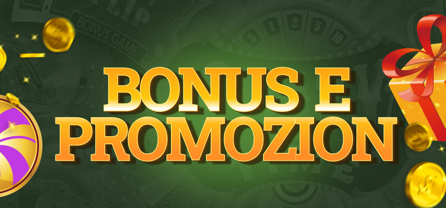 bonus e promozioni