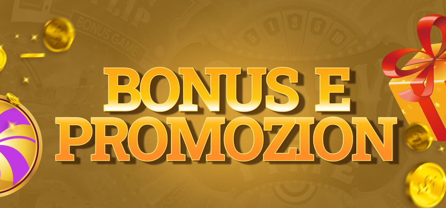 bonus e promozioni