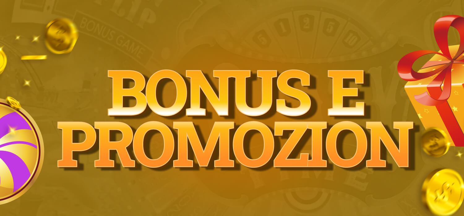 bonus e promozioni
