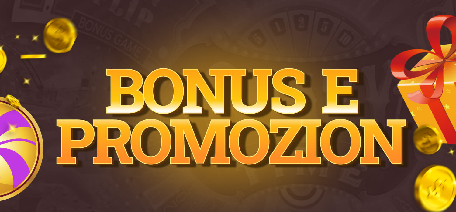 bonus e promozioni