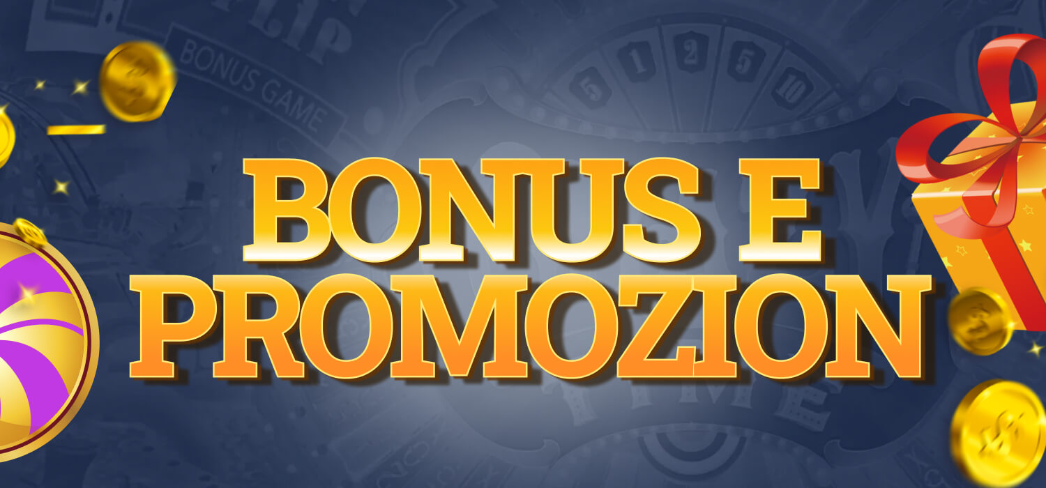 bonus e promozioni