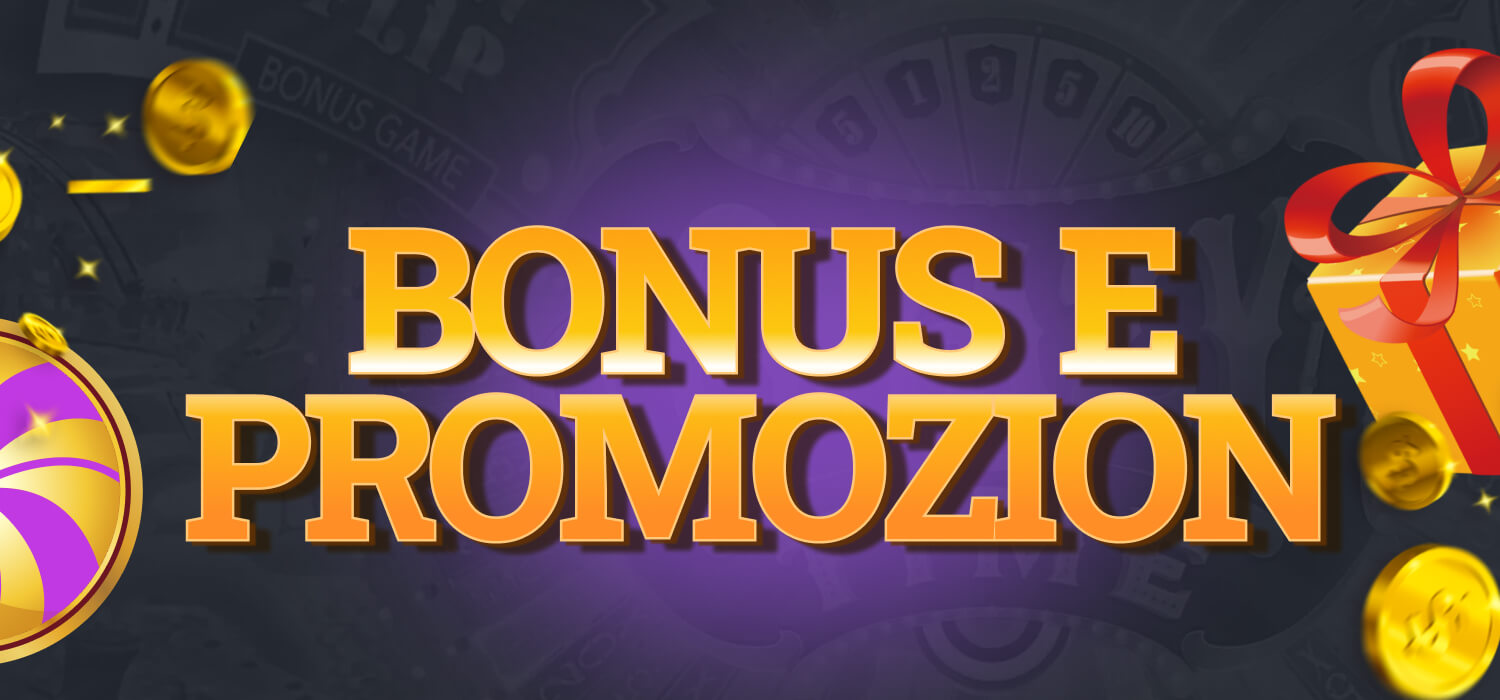 bonus e promozioni
