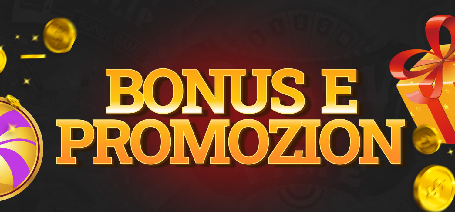bonus e promozioni