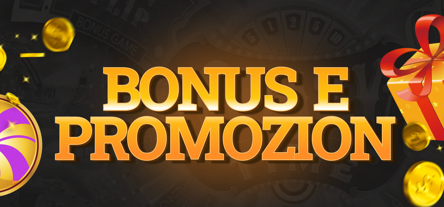 bonus e promozioni