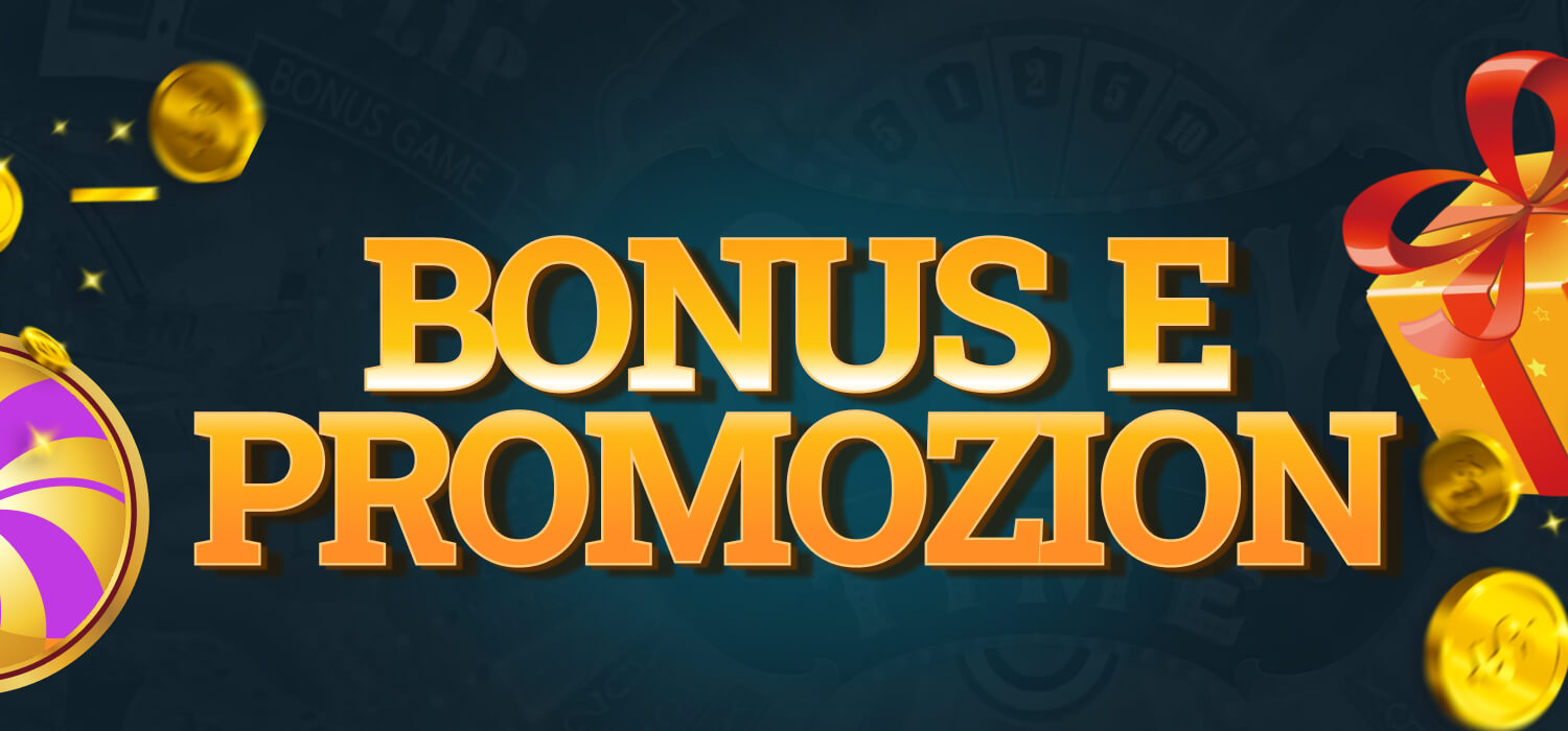bonus e promozioni