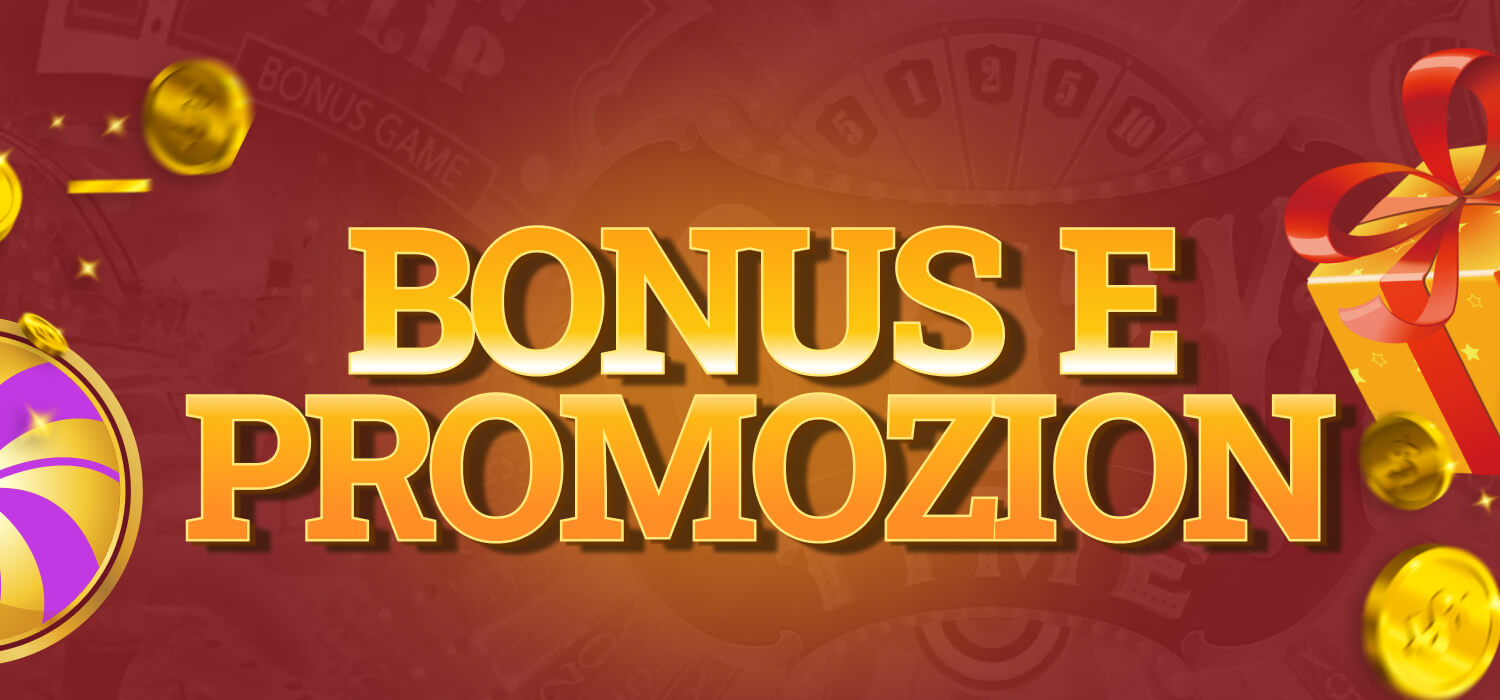 bonus e promozioni