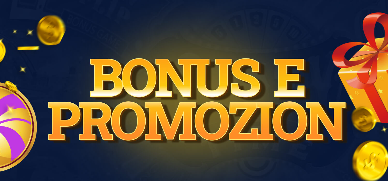 bonus e promozioni