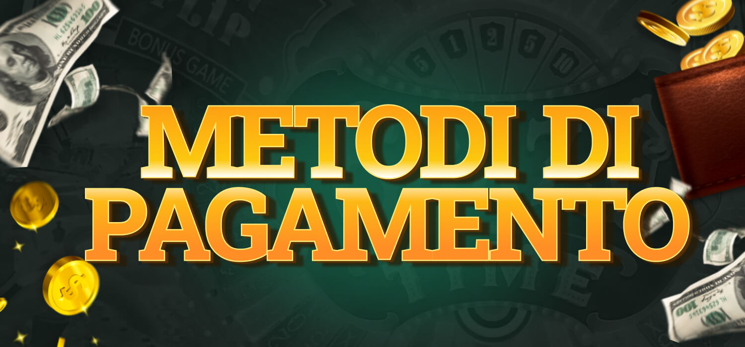 Metodi di pagamento