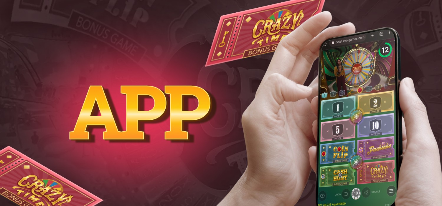 DBbet app for Crazy Time