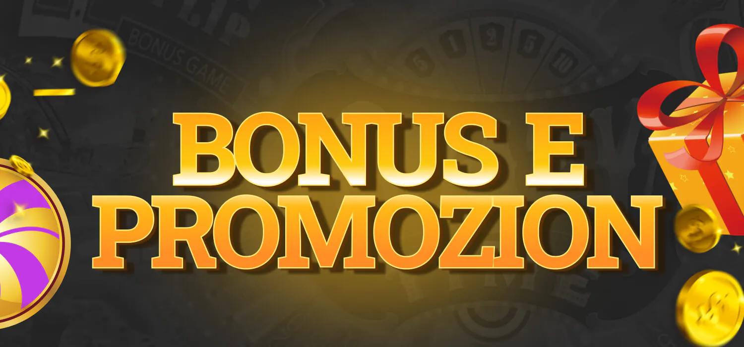 bonus e promozioni