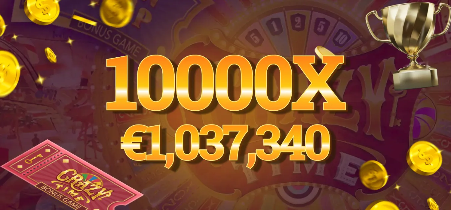 10000x crazy time