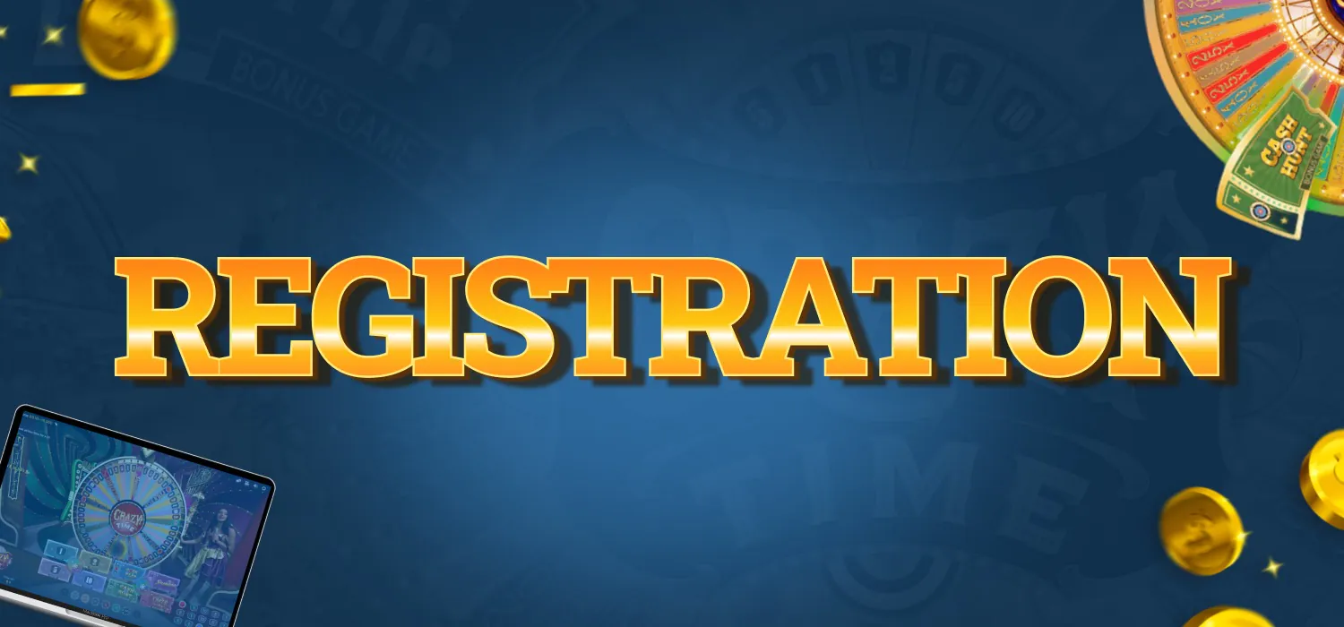 How to sign up for Crazy Time on Six6s